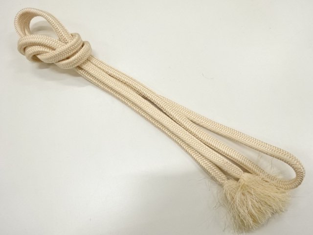 JAPANESE KIMONO / HAND-TIED OBIJIME CORD